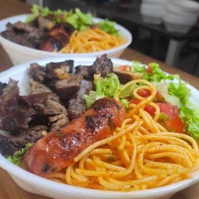 Bife especial e Linguiça